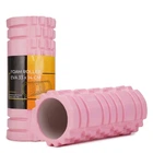 Массажный ролик Cornix EVA 33 x 14 см (валик, роллер) XR-0036 Light Pink
