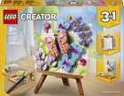 Конструктор LEGO Creator Декоративная цветочная картина 348 деталей (31390)