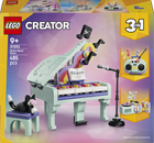 Конструктор LEGO Creator Музыкальный декор: рояль с котом 485 деталей (31392)