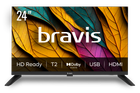 LED телевізор BRAVIS 24K4100H 24" HD DVB-T2