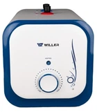 Водонагрівач Willer PU07RF Cubus, White/Blue, 1500W, 7л, мокрий ТЕН, горизонтальний, механічне керування, під мийкою, прямокутний, подача води зверху, зовнішній терморегулятор, В, 25.1x25.1х38.6см