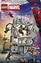 Конструктор LEGO Super Heroes Епічна сутичка Людини-Павука проти Халка 534 деталі (76350)