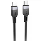 Дата кабель Hoco X109 Energy silicone Type-C to Lightning (2m) Black