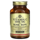 Вітамін С із шипшиною Solgar (Vitamin C with Rose Hips) 1000 мг 100 таблеток SOL02400