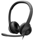 Наушники для VoIP телефонии и колл-центров с шумоподавлением Logitech H390 USB черные
