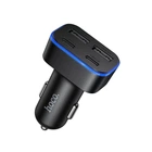 Автомобильное зарядное устройство HOCO Z63 Barry four-port car charger Black (6942007666206)