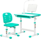 Комплект Evo-kids стілець + стіл + полиця + лампа Зелений (Evo-17 Z Ergo)