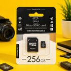 Карта памяти Micro SD 256Gb T&G Class 10 c адаптером (UHS-3)
