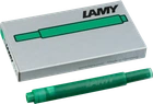 Набір чорнильних картриджів LAMY T10 зелений 5 шт. (1611478)