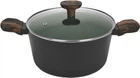 Каструля Fissman CUISINE зі скляною кришкою 24x12 см 4.6 л (14593_F)