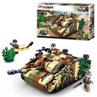 Конструктор Sluban Боевой танк (M38-B0858)
