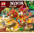 Конструктор Ninjago Золотой Огненный Дракон (MG383)