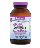 Масло лосося Bluebonnet Nutrition (Omega-3 Salmon Oil) 1000 мг 180 капсул BLB00953