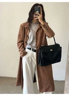 Пальто SHEIN XL Темно-бежевый sz2407121493740541