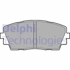 Комплект гальмівних колодок Delphi LP2296 KIA Picanto; Volvo S40 581O11YA3O, 581011YA30, 581011YA00