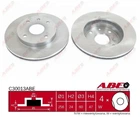 Тормозные диски ABE C30013ABE Chevrolet Tacuma, Evanda, Epica, Lacetti; Daewoo Nubira 96264591, 96328338, 96549782