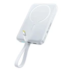 Портативна батарея (Power Bank) Baseus E00289 EnerFill FM11, 10000 mAh, Білий - 716746