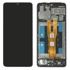 Дисплей для Samsung Galaxy A06 A065 с тачскрином и рамкой оригинал Service Pack Black
