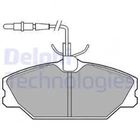 Комплект гальмівних колодок Delphi LP788 Renault Safrane, Laguna, Megane, Espace 6000008895, 6OOOOO8895, 7701035895
