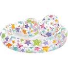 Детский надувной бассейн Intex Circle Pool Set 59460 с мячом и кругом