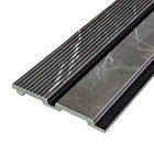 Рейка декоративна PS 2900х118х12мм Сірий мармур SW-00001751