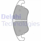 Колодки гальмові Delphi LP2077 Audi Allroad, A5, A4, A6, Q5, A7; Ford Focus 4G0698151D, 4GO698151, 4GO698151D