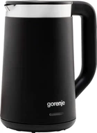 Електрочайник Gorenje 1.7л, Strix контроль, LED дисплей, чорний (00109486)