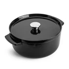 Каструля KitchenAid чавунна 5,2 л 26 см CC006061-001 чорна (00128319)