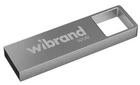 Флеш накопичувач USB 32Gb Wibrand Shark, Silver, USB 2.0 (WI2.0/SH32U4S)