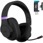 Бездротові ігрові навушники Proove Gaming Bliss Pro Black Геймерська гарнітура з мікрофоном та 2.4 ГГц / Bluetooth