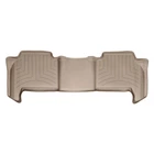 Коврики в салон Land Rover Range Rover Sport 2005-2013, с бортом, задние, бежевые, Weathertech 453622