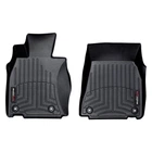 Килимки у салон Lexus LS460 2012- AWD, з бортом, передні, чорні, Weathertech 445141