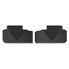 Коврики в салон Toyota Highlander 2014-, задние, черные, Weathertech W334