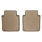 Килимки у салон Audi A8 2003-2010, Long, з бортом, задні, бежеві, Weathertech 452203