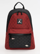 Рюкзак Jordan Jam Monogram у чорно-червоному кольорі.