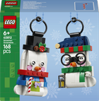 Конструктор LEGO Прикраси зі сніговиком 168 деталей (40812)