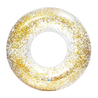 Круг надувной Intex Glitter 56274, 107х27 см (золотой)