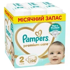 Підгузки Pampers Premium Care Розмір 2 (4-8 кг) 204 шт (8006530223669) (22512)