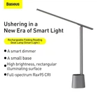 Настольная аккумуляторная лампа Baseus Smart Eye Series Charging Folding (Smart Light) серый (DGZG-0G)