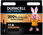 Батарейки Duracell Optimum LR6 AA Пальчикові 8 шт