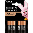 Батарейка Duracell LR3 AAA 6 шт