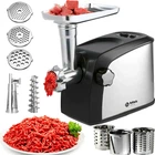 Многофункциональная кухонная машина BITEK BT-3700 4200 Вт мясорубка соковыжималка 3 решетки насадки для шинковки