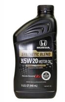 Моторное масло Honda Synthetic Blend
