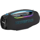 Портативна колонка HOPESTAR A60, USB, AUX. RGB, TWS, 100W, BT5.1, IPX6, 18000mAh, 8h, Black