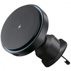 Автомобільний тримач з Бездротовим ЗП Proove Light Circle 15W black