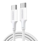 Кабель UGREEN L502 USB-C to USB-C PD 100W 5A Fast Charging Braided Cable 2m White (35221)