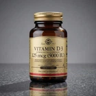 Витамин D3 холекальциферол для иммунитета Vitamin D3 Solgar 125 мкг 5000 МЕ 100 гелевых капсул