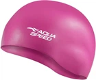 Шапочка для бассейна Aqua Speed MONO Темно-розовый
