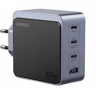 Сетевое зарядное устройство для устройства Ugreen X565 Nexode Air USB-A+3xUSB-C 100W Space Gray (35043)