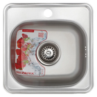 Мийка для кухні мала Zerix Z3838-06-160MD (micro decor) врізна (ZM5574)